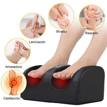 Imagem de  Massageador Elétrico De Pés Foot Massager Relax Pro Movimentos Shiatsu Top