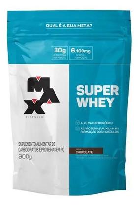 Imagem de Max Titanium Super Whey 900g Chocolate