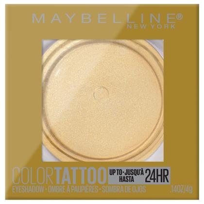 Imagem de Maybelline New York Color Tattooup a 24Hr Longwear Waterwear Waterproof Fade Crease Resistant Blendable Cream Eyeshadow Pots Makeup, Golden Girl, 0.14 oz