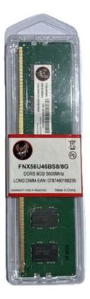 Imagem de Memória Ram Ddr5 8gb 5600mhz Udimm Fnx56u46bs8/8g Desktop