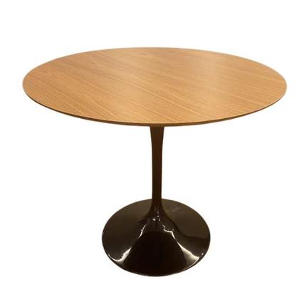 Imagem de Mesa Apoio Tulipa Saarinen Redonda 65 cm - Freijó