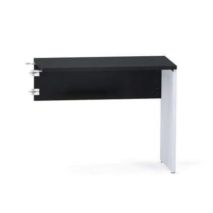 Imagem de Mesa Complemento Pé Painel P25 Pandin 90,0 CM Preto e Cinza