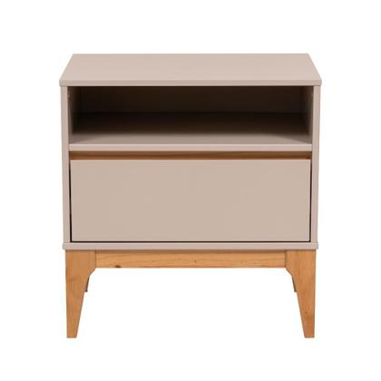 Imagem de Mesa de Cabeceira 1 Gaveta 1 Nicho Bento Yescasa