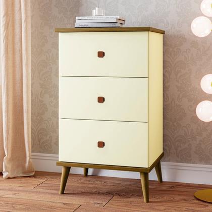 Imagem de Mesa de Cabeceira 3 Gavetas Ravi