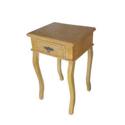 Imagem de Mesa de Cabeceira Hagrid Em Madeira De Demolição - Cód 2149