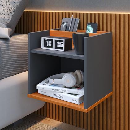 Imagem de Mesa de Cabeceira Madri Suspensa para quarto - Várias Cores