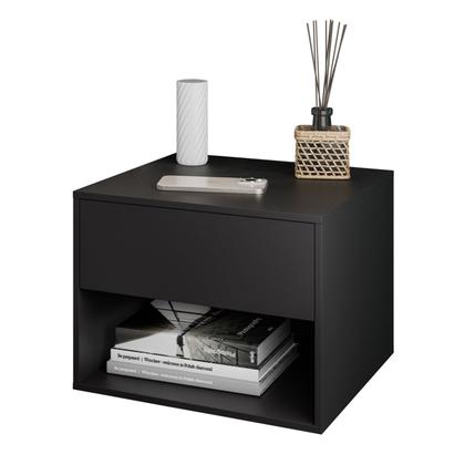 Imagem de Mesa de Cabeceira Suspensa 1 gaveta e nicho