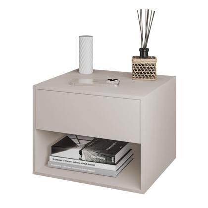 Imagem de Mesa de Cabeceira Suspensa 1 gaveta e nicho