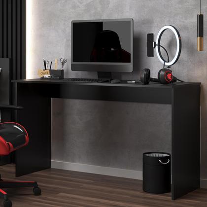 Imagem de Mesa Escritório Escrivaninha Notebook Compact S - Preta