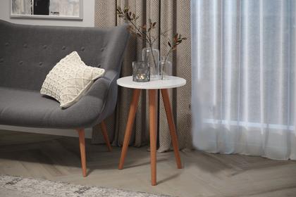 Imagem de Mesa Individual Off White Resistente e Simples