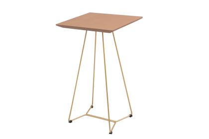 Imagem de Mesa Lateral Alta Apoio Ine Charme Industrial