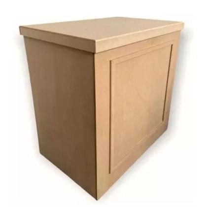 Imagem de Mesa Moldurada Tampo Removível - P/ Decoração De Eventos Em MDF Cru