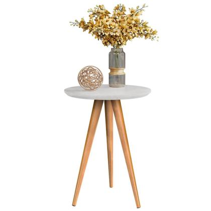 Imagem de Mesa Multiuso para Café/ Notebook ou Decoração com Pés Retrô Apoio Classic - Várias Cores