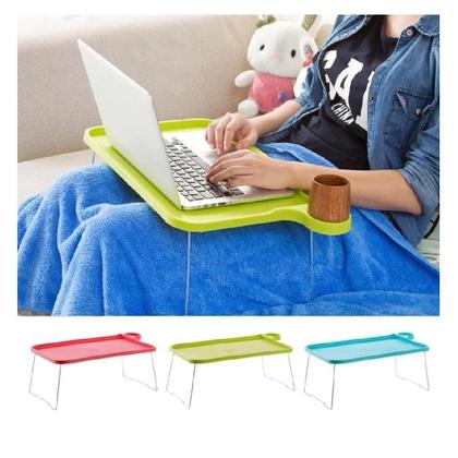 Imagem de Mesa Notebook Portatil Desmontavel Suporte Bandeja Estudo Cafe Da Manha Cama Sofa Home Office Porta