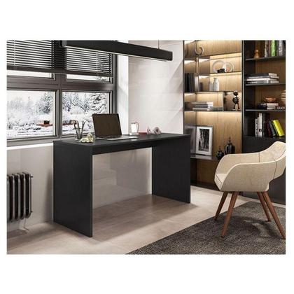 Imagem de Mesa Para Computador Ambiente Gávea Preto Trama - Móveis Leão