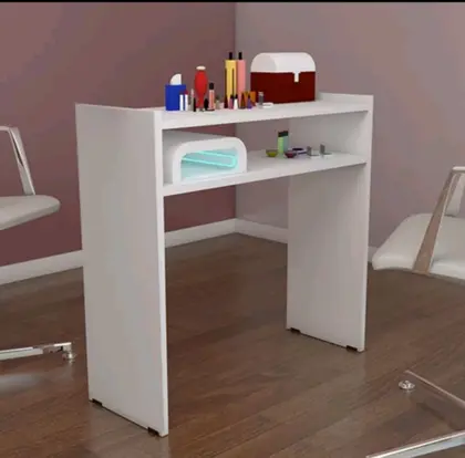 Imagem de Mesa para Manicure porta Esmaltes aparador acessórios MDF  ATENÇAO AO TAMANHO !!!