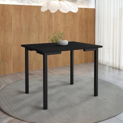 Imagem de Mesa para Sala de Jantar 109x68cm Tampo em Mdf Compact