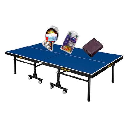 Imagem de MESA PING PONG MDF 25mm KLOPF 1008 + Kit 5055 + Rede Master 5034 + Capa Mesa Fechada