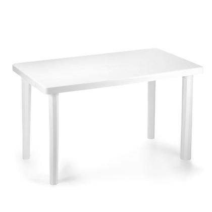 Imagem de Mesa Plasnew Retangular Desmontavel Branca 70X1,20