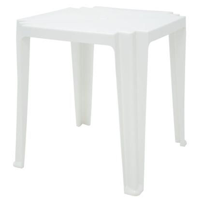 Imagem de Mesa Quadrada Tramontina Tambau Basic em Polipropileno Branco