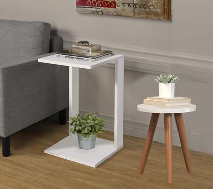 Imagem de Mesas De Apoio Lateral Porta Revistas Elegante 2 Mesinhas
