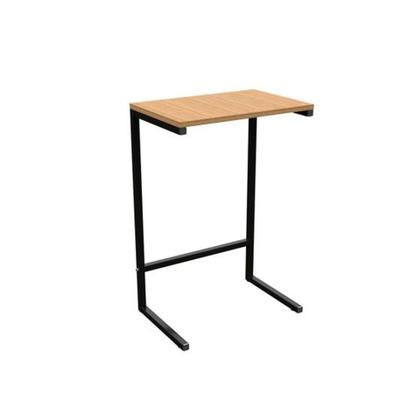 Imagem de Mesinha Auxiliar Estilo Industrial Lateral Apoio Notebook Copo