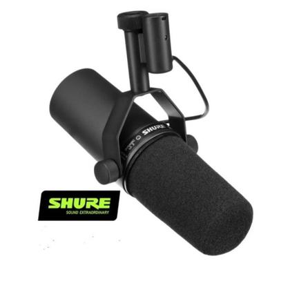 Imagem de Microfone dinâmico vocal para estúdio Shure SM7B cor preto