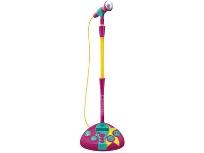 Imagem de Microfone Infantil Barbie Fabuloso com Pedestal - Fun