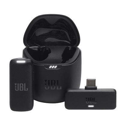 Imagem de Microfone Lapela JBL Quantum Stream Wireless, com Conexão USB-C, JBLSTRMWLUSBCBLK, HARMAN JBL  HARMAN JBL