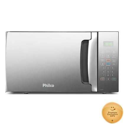 Imagem de Microondas Philco PMO30EP 28 Litros Preto Com Porta Espelhada 1400w