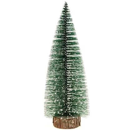 Imagem de Mini Arvore de Natal Pinheiro de Mesa Nevado Decoração 14cm