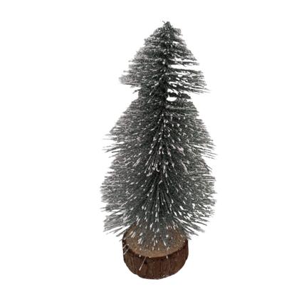 Imagem de Mini Arvore de Natal Pinheiro Mesa Nevada Decoração 16cm