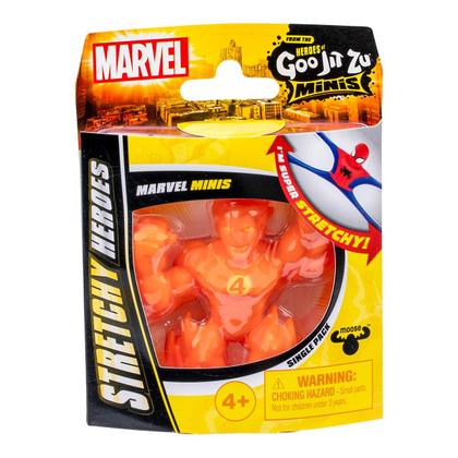 Imagem de Mini Boneco Elástico Tocha Humana de 6cm - Goo Jit Zu