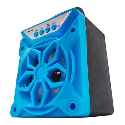 Imagem de Mini Caixa de Som Speaker Bluetooth Portátil Rádio Entrada Pendrive e Micro SD SPK-01 Recarregável