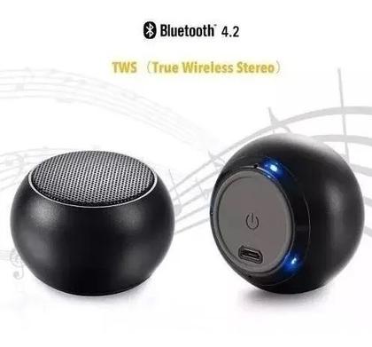 Imagem de Mini Caixa Som Bluetooth S/ Fio 3w Rms Potente