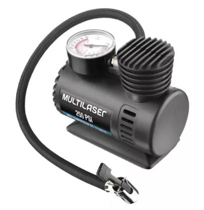 Imagem de Mini Compressor De Ar 12v Vazao 15l/min 250psi 3 Bicos Au601