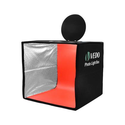 Imagem de Mini Estúdio Fotográfico Photo Studio LED USB Portátil Com 12 Cores de Fundo