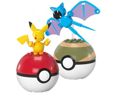 Imagem de Mini Figura Pokémon Mega Kit Blocos de Montar com