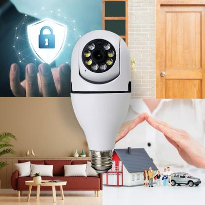 Imagem de Mini IP Câmera Wifi sem fio visão noturna microfone auto falante acesso remoto aplicativo