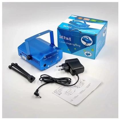 Imagem de Mini Laser Projetor De Luz Hologrfico Para Festas - Bivolt