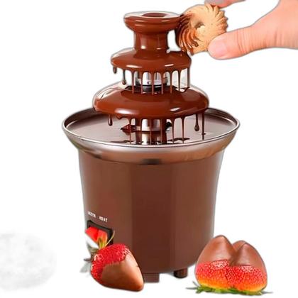Imagem de Mini Máquina De Chocolate Ideal Para Bancada E Festas 110V
