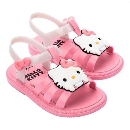 Imagem de Mini Melissa Hip + Hello Kitty Sandália Versátil