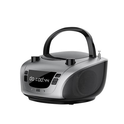 Imagem de Mini Player de CD Portátil LONPOO com Bluetooth e USB - Design Moderno