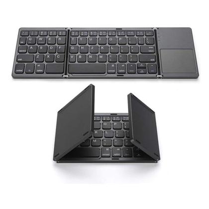 Imagem de Mini Teclado Dobrável Bluetooth Touchpad Avatto Sem Fio Abtn