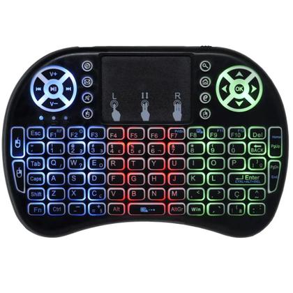 Imagem de Mini Teclado Wireless Mini Keyboard Usb S/ fio com Touch Pad
