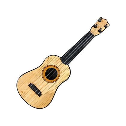 Imagem de Mini Violão 28cm Brinquedo Musical Infantil 4 Cordas Plástico Violãozinho