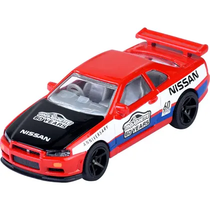 Miniatura - 1:64 - Nissan Skyline R34 com Lata - Anniversary