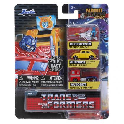 Imagem de Miniatura - 1.65pol - Transformers - Nano Hollywood Rides - Jada Toys