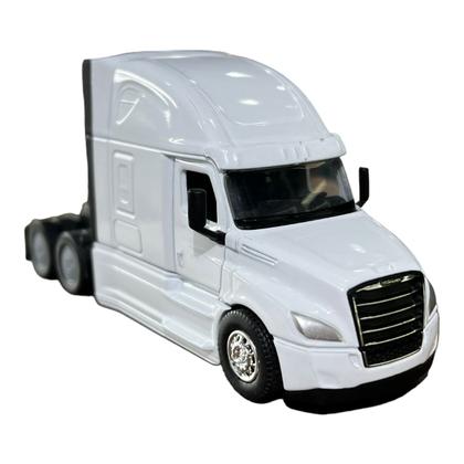 Miniatura Caminhão Freightliner Cascadia Branco 1:64 - Welly