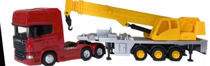 Imagem de Miniatura Caminhão Scania V8 R730 Trucado 6X2 Guindaste Escala 1/64